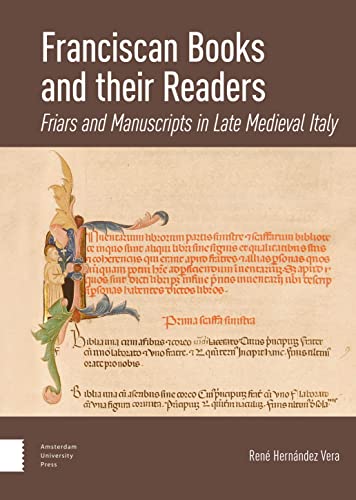 Book cover: "Franciscan Books and their Readers" with illuminated manuscript detail.