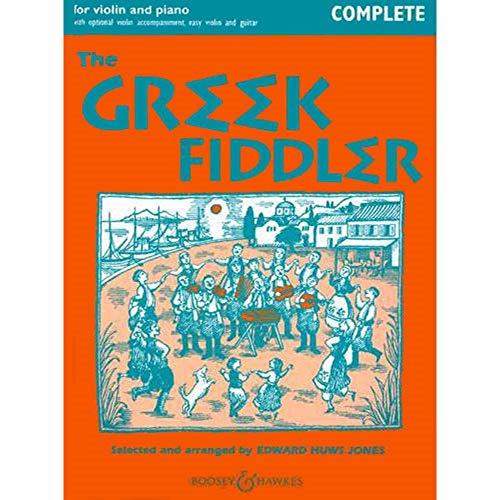 Greek Fiddler : Traditional fiddle music from around the world. violin (2 violins) and piano, guitar ad libitum.
