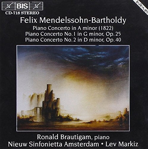 Amsterdam Sinfonietta - Mendelssohn: Piano Concertos 1, 2, Concerto for Piano & String Orchestra [CD]