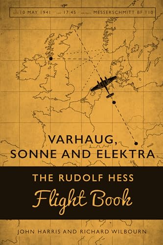 Book cover with map showing a flight path and title text.
