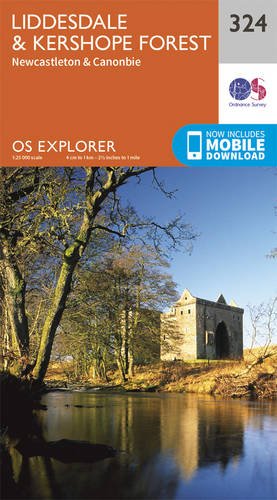 Liddesdale and Kershope Forest (OS Explorer Paper Map)