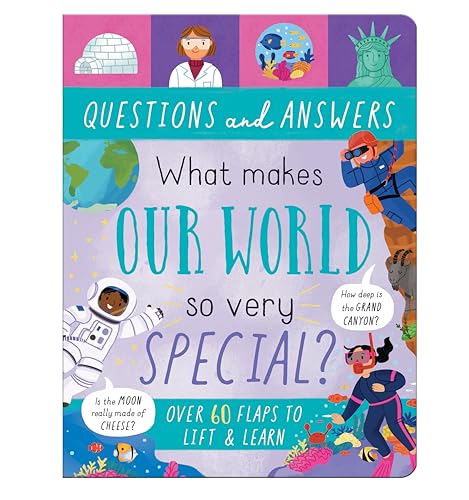 LARGE QUESTION-AND-ANSWER FLAP BOOK - OUR WORLD