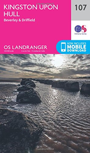 Landranger (107) Kingston upon Hull, Beverley & Driffield (OS Landranger Map)