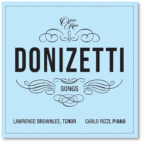 Lawrence Brownlee & Carlo Rizz - Donizetti Songs Vol. 1 [CD]