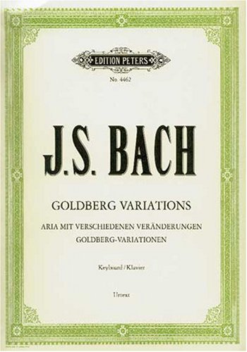 Aria with Diverse Variations BWV 998 Goldberg Variations