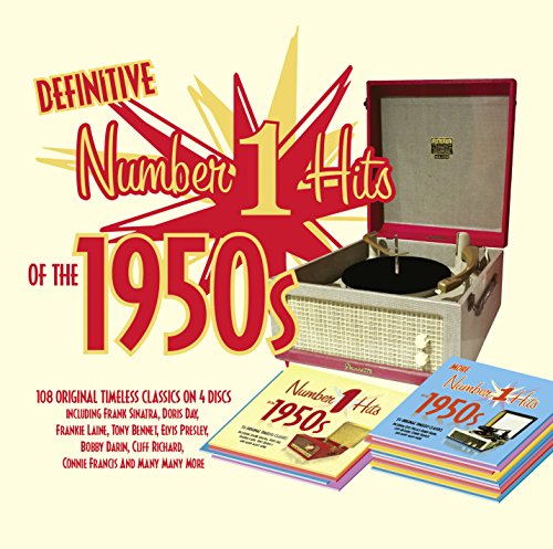 Various Artists - The Definitive No 1 Hits Of The 1950s 4CD - Every Number 1 from 1950 [CD]