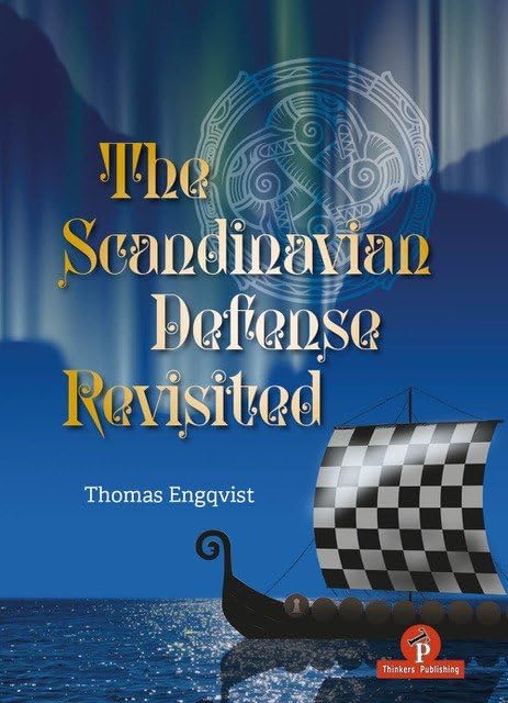 Book cover with title, Viking ship, and Nordic knotwork design.