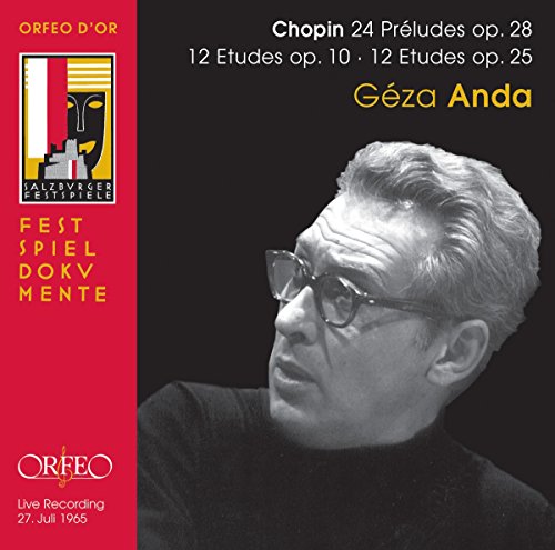 Geza Anda - Chopin: 24 Preludes op28, 12 Etudes op10, 12 Etudes op25 [CD]