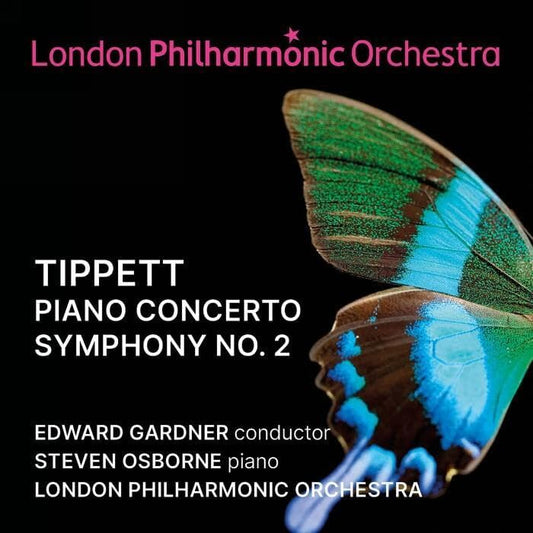 London Philharmonic Orchestra, Edward Gardner, Ste - Tippett: Piano Concerto & Symphony No. 2 (Live) [CD]