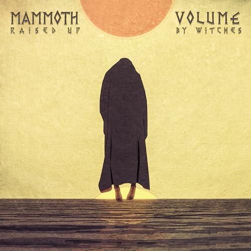 CD cover: hooded figure standing on a textured surface, orange sun.