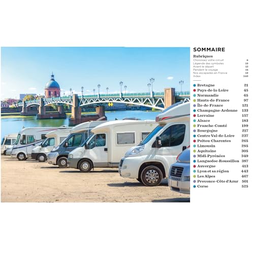 Escapades en Camping-car France Michelin 2024 - Michelin Camping Guides