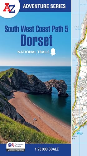 South West Coast Path 5 – Dorset : With Ordnance Survey Mapping