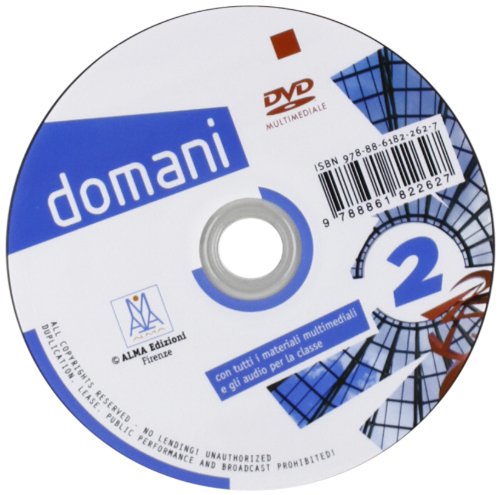 Domani 2" DVD-ROM with blue and white design, barcode visible.