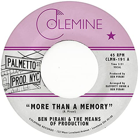 Ben Pirani - More Than A Memory  [VINYL]