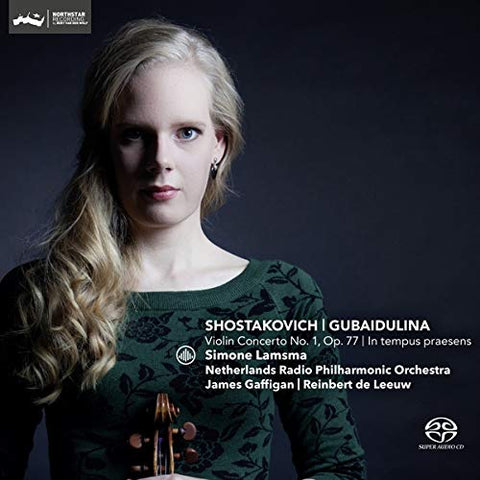 Simone Lamsma, Netherlands Radio Philharmonic Orchestra, James Gaffigan & Reinbeert de Leeuw - Shostakovich: Violin Concerto No. 1, Op. 77 / Gubaidulina: In tempus prae [CD]