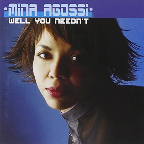 CD cover featuring a close-up portrait of Mina Agossi.