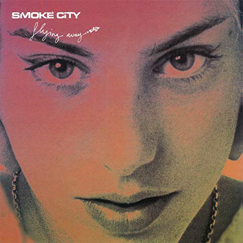Album cover for Smoke City’s “Flying Away” featuring a close-up portrait.