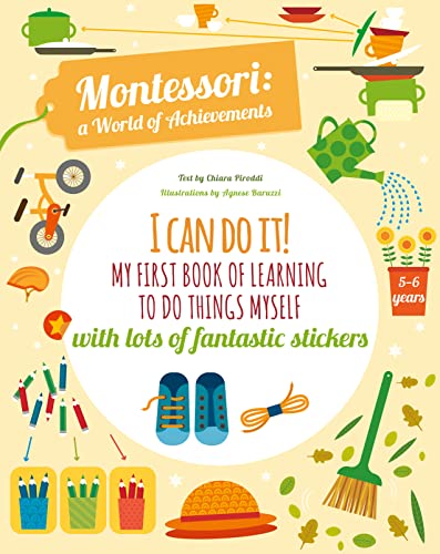 Book cover titled I Can Do It! with illustrations of household items and activities.