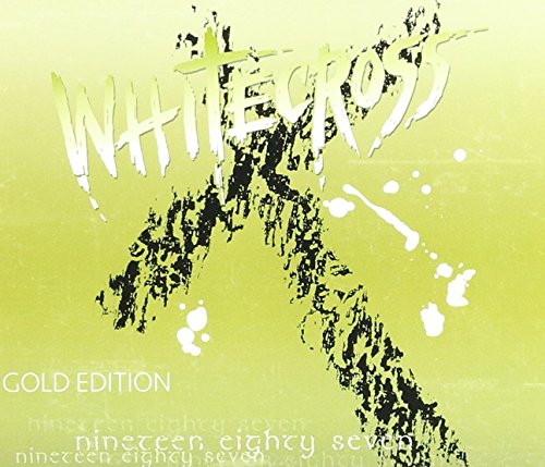 CD cover for Whitecross’s “Nineteen Eighty Seven” with abstract green and black design.
