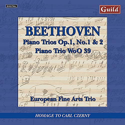 European Fine Arts Trio - Ludwig Van Beethoven: Piano Trios Vol. 1 [CD]
