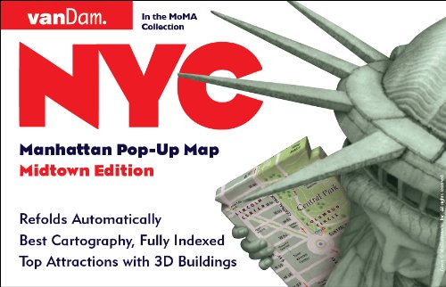 NYC Pop-Up Map by Vandam : 1