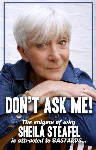 Book cover featuring a portrait of Sheila Steafel resting her chin on her hands.