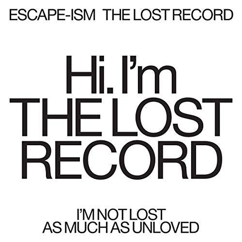 Escape-ism - The Lost Record [CD]