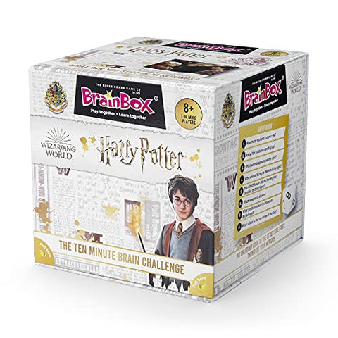 BrainBox | Harry Potter | Card Game | Ages 8+ | 1+ Players | 10 Minutes Playing Time