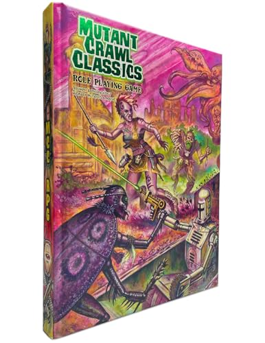 Mutant Crawl Classics Core Rulebook - Hardcover Edition