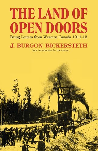 Book cover: "The Land of Open Doors" with a historical oil field scene.