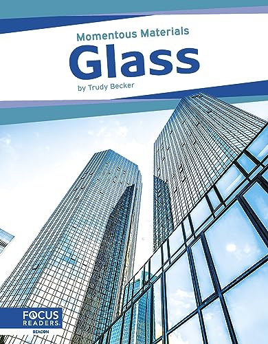 Book cover with the title "Glass" and a photo of skyscrapers.
