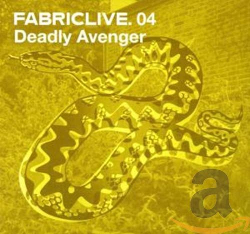 Yellow CD cover featuring a coiled snake and bold text.