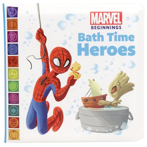 Marvel Beginnings: Bath Time Heroes Bath Book