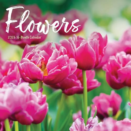 Flowers Square Wall Sunday Start Calenda
