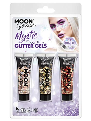 Moon Glitter Mystic Chunky Glitter Gel, Mixed Colo