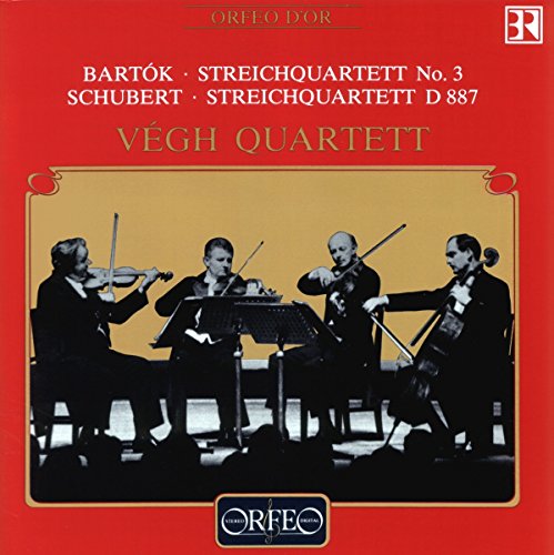 Vegh Quartett - BARTOK/SCHUBERT:VEGH QUARTET [CD]