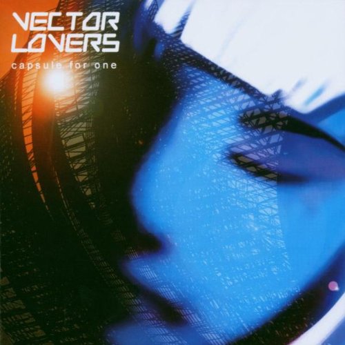 CD cover for Vector Lovers’ “Capsule For One” with blue and white imagery.
