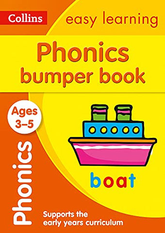 Phonics Bumper Book Ages 3-5: Ideal for home learning (Collins Easy Learning Preschool)