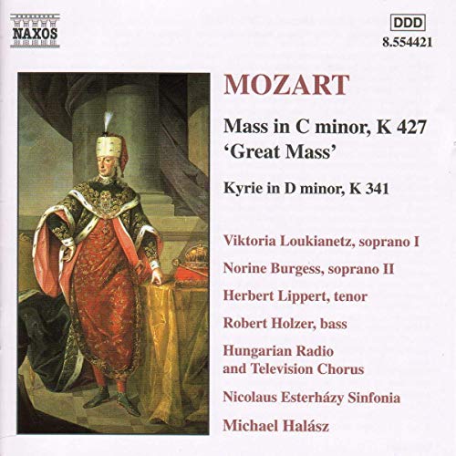 Mozart - Mass In C Minor. Kyrie In D Minor (Halasz) [CD]