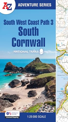 South West Coast Path 3 – South Cornwall : With Ordnance Survey Mapping
