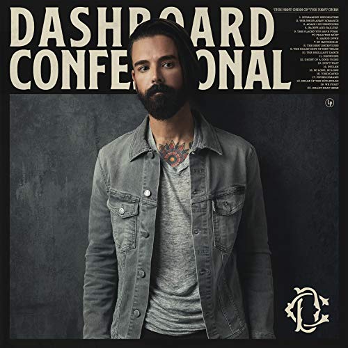 Dashboard Confessional album cover featuring Chris Carrabba in a denim jacket.