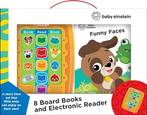 Baby Einstein: Me Reader Jr 8 Board Books and Electronic Reader Sound Book Set