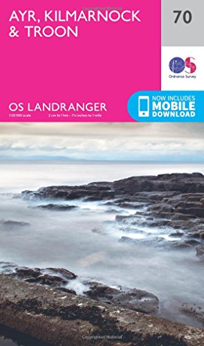 Landranger (70) Ayr, Kilmarnock & Troon (OS Landranger Map)