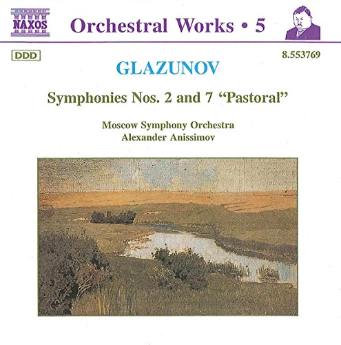 Moscow So - GLAZUNOV: Symphonies Nos. 2 and 7 [CD]