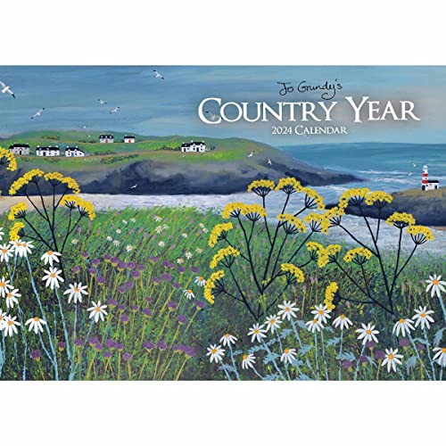 Jo Grundy Country Year A4 Calendar 2024