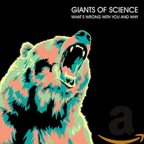 CD cover: colorful pop art of a roaring bear’s face.