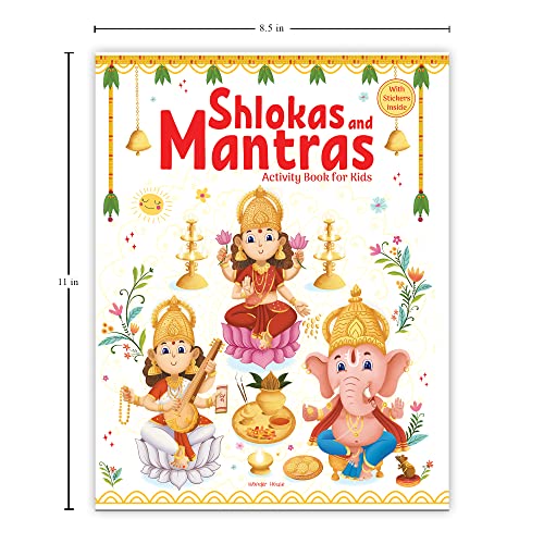 Shlokas and Mantras - Activity Book for Kids
