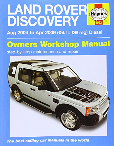 Land Rover Discovery Diesel (Aug 04 - Apr 09) Haynes Repair Manual