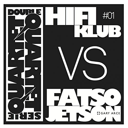 CD cover: "Hifiklub Vs Fatso Jetson" with bold black and white text.