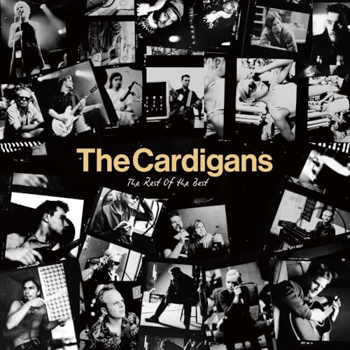 CD cover for The Cardigans’ “Rest Of Best” featuring band photos.